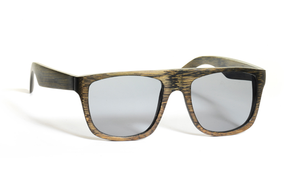 Sonnenbrillen aus Holz