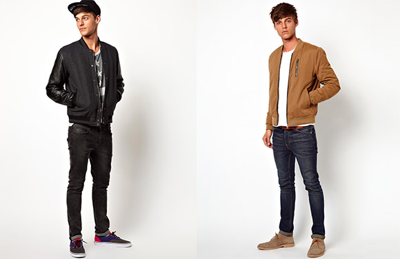 Moderne Bomberjacken für Männer