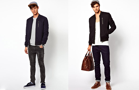 Klassische Fliegerjacke für Männer