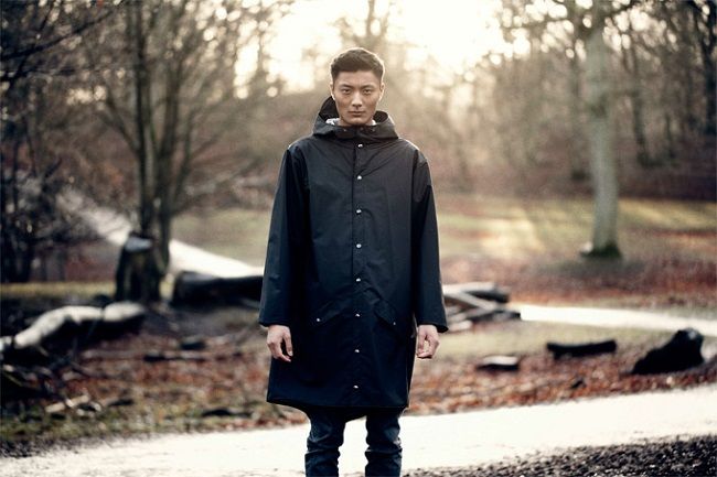 Rains Regenjacken Regenjacke in schwarz
