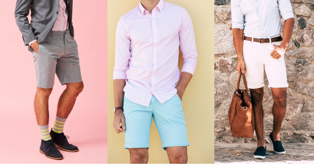 Kurze Hosen: Outfit Insprationen für Männer